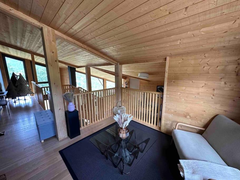 Chalet D'Architecte Avec Vue Panoramique Allos Esterno foto