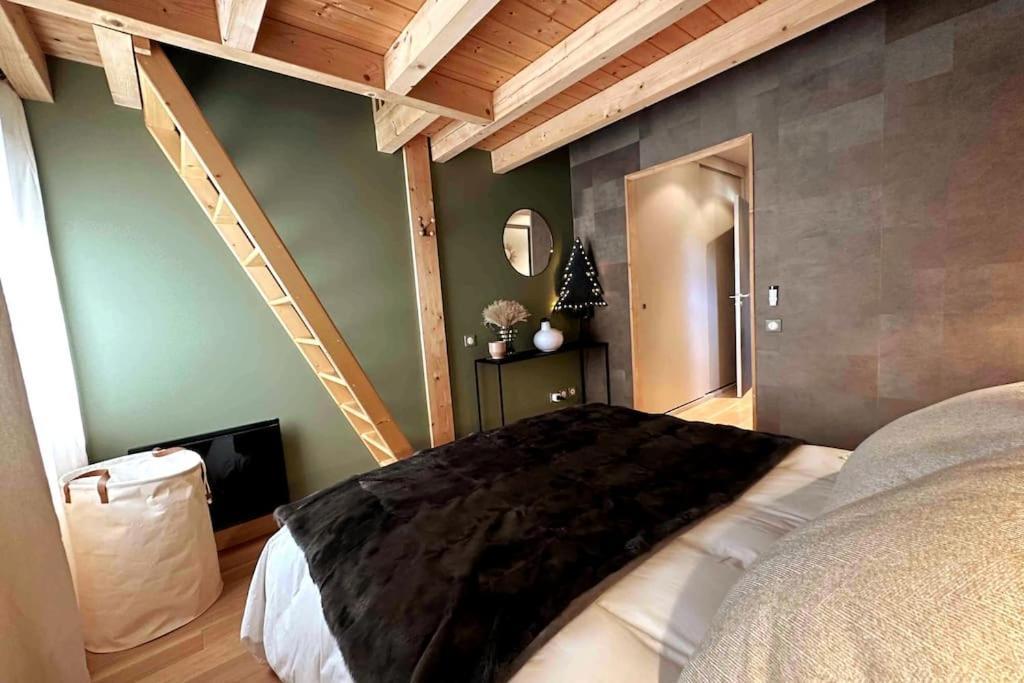 Chalet D'Architecte Avec Vue Panoramique Allos Esterno foto