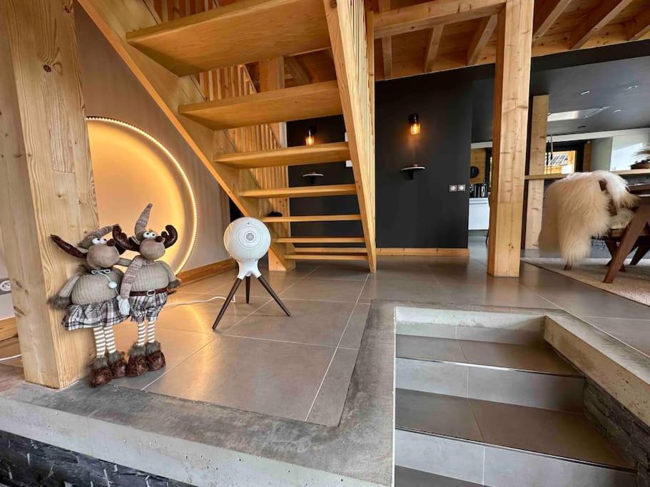 Chalet D'Architecte Avec Vue Panoramique Allos Esterno foto