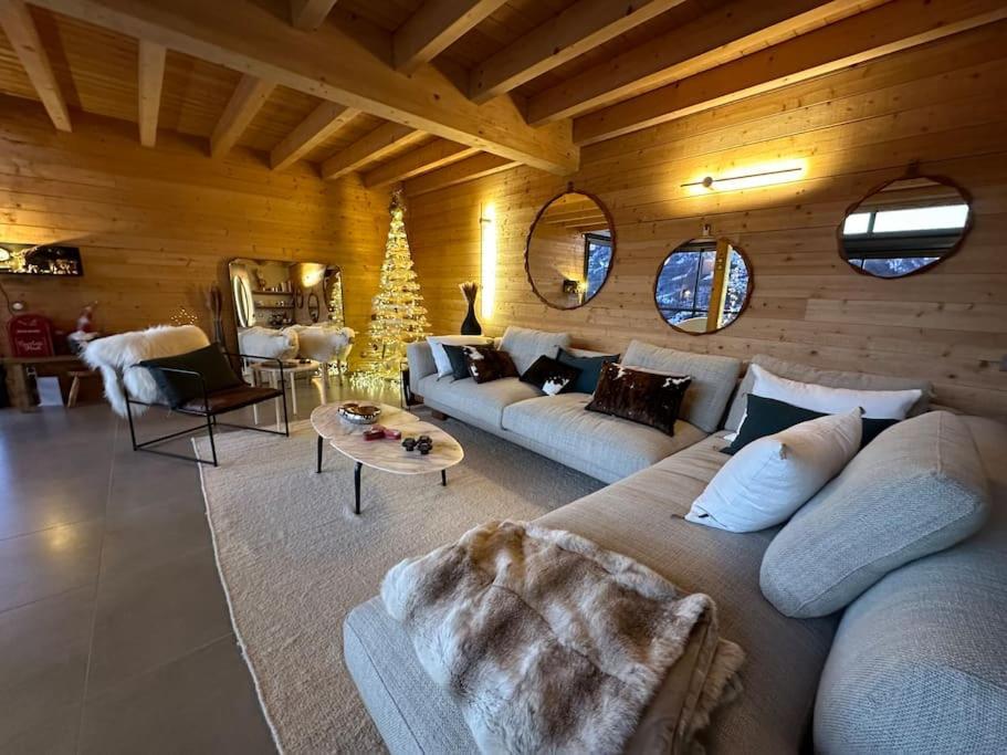 Chalet D'Architecte Avec Vue Panoramique Allos Esterno foto