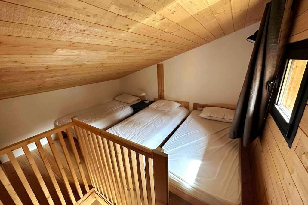 Chalet D'Architecte Avec Vue Panoramique Allos Esterno foto