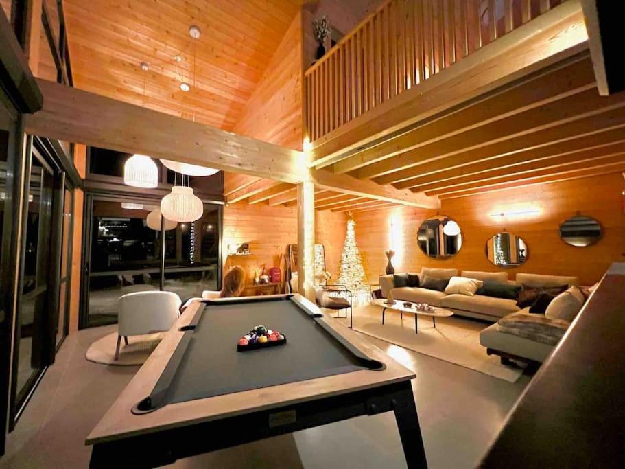 Chalet D'Architecte Avec Vue Panoramique Allos Esterno foto