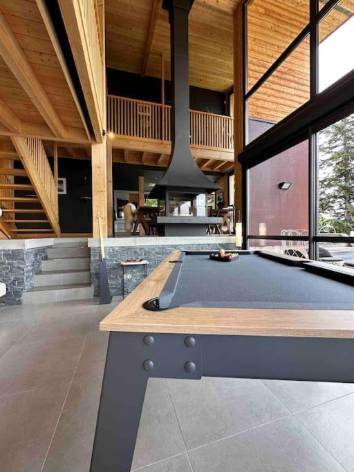 Chalet D'Architecte Avec Vue Panoramique Allos Esterno foto