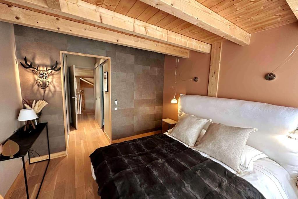 Chalet D'Architecte Avec Vue Panoramique Allos Esterno foto