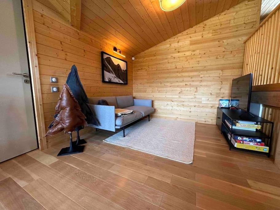 Chalet D'Architecte Avec Vue Panoramique Allos Esterno foto