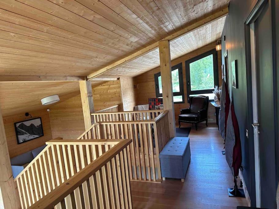 Chalet D'Architecte Avec Vue Panoramique Allos Esterno foto